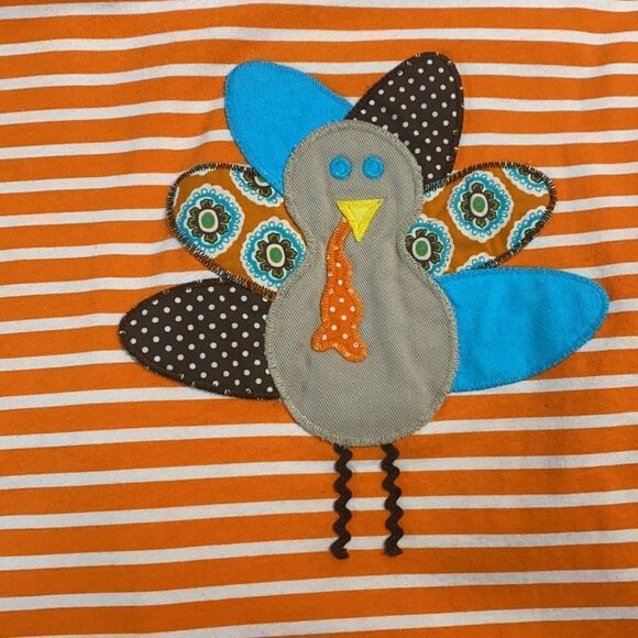 KELLY’S KIDS Turkey Mariah Dress & Raven Pant Set - Picture 2 of 6